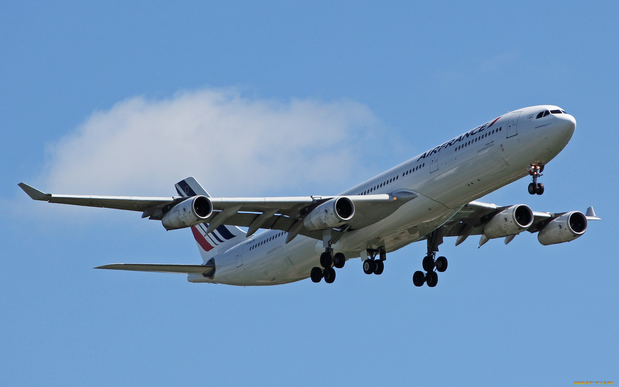 air france a340-300, ,  , , , , 